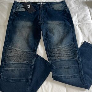 New with tags Modern Jeans man size 36/34 blue jeans